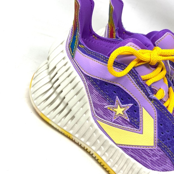 Converse BB Prototype CX Basketball Violet Mesh Suede Mid Sneakers Women A03695C - Picture 5 of 9